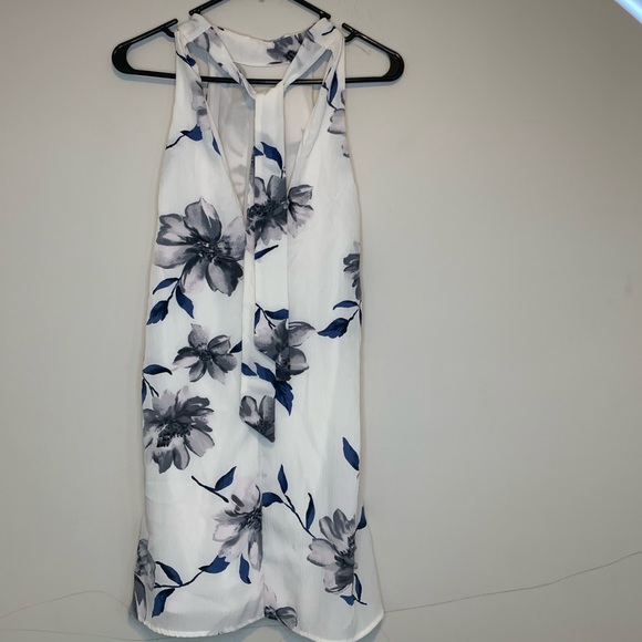 Lulus Darling Dearest White Floral Print Swing Dress - Picture 5 of 12